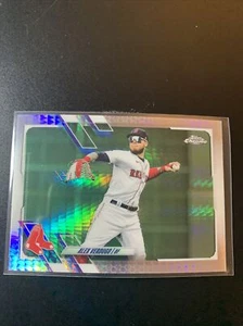 2021 Topps Chrome Alex Verdugo Prizm Refractor  #168 Red Sox MINT - Picture 1 of 2
