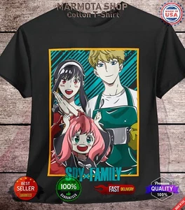 Spy X Family T-Shirt Anya Forger Yor Loid Anime Japanese Tee Shirt Manga Kawaii - Picture 1 of 18