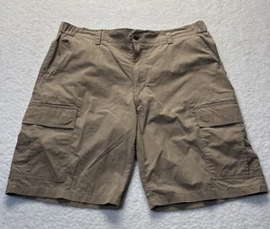 BOCA CLASSICS Sz 38 Beige Cargo Shorts Ripstop Fabric - Picture 1 of 3