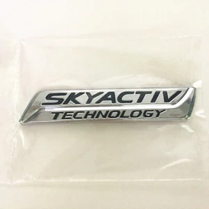 Car Rear Trunk Liftgate Badge Skyactiv Technology Logo Emblem Decor For Mazda - Foto 1 di 2