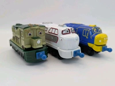 Chuggington Die-Cast Train Bundle X3 Dunbar, Chatsworth & Brewster Free Post  - Image 1 of 4