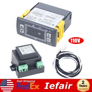 SF-102 Digital Display Refrigerator Thermostat Temperature Control 110V - Picture 1 of 11