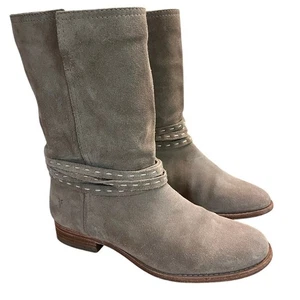 Bota de gamuza Frye Cara Pickstitch Ash - Imagen 1 de 6
