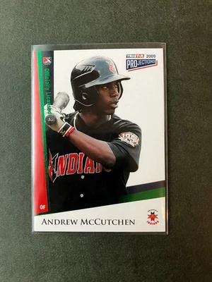 Tarjeta de novato Tristar 50 Andrew McCutchen 2009 Foto 1 de 4