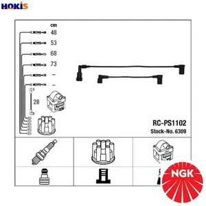 IGNITION CABLE KIT 6309 FOR PORSCHE M44.12/11 2.7L M44.52/50/51/01/06/05 2.5L - Picture 1 of 9