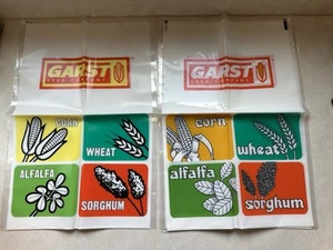 Bolsas de plástico promocionales Garst Seed Company (lote de 6) - Imagen 1 de 4