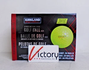 NEU Kirkland Signature 3 Stück Urethan Golfbälle 24er Pack | Neongelb 1819441 - Bild 1 von 8