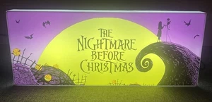 The Nightmare Before Christmas Logo Nachtlicht Halloween freistehend oder Wand - Bild 1 von 4