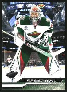 2023-24 Upper Deck #341 Filip Gustavsson - Picture 1 of 2
