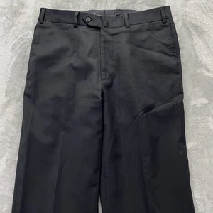 Isaia Napoli Aquaspider Herren 48 Größe 32 x 27 Wolle Anzughose Hose ITALIEN schwarz - Bild 1 von 14