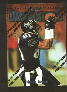 1997 Topps Finest #248 - Michael Jackson - Baltimore Ravens 97-593 - Picture 1 of 2