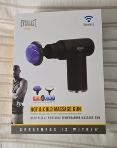 Everlast Hot & Cold Massage Gun Temperature Massage Wireless Deep Tissue New Gym - Picture 1 of 5