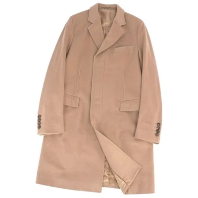 GUCCI Wool Chester Coat Men’s Brown Italy Made Size 48 Classic Outerwear - Image 1 of 4