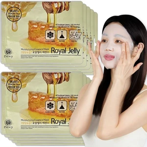 RoyalJell Essence Face Mask Sheets Korean Best Facial Mask Pack Made Korea 10pcs - Picture 1 of 14