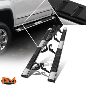 Para Silverado/Sierra 07-19 doble cabina 5" estribo lateral barra Nerf estribo cromado - Imagen 1 de 8