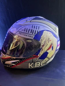 *RARE* KBC Airborne Edition 2 -“War Bird” motorcycle Helmet- Medium Adult - Picture 1 of 9