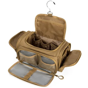 Taktischer Kulturbeutel für Männer, Hygienetasche zum Aufhängen, Reise Dopp Kit Organizer... - Bild 1 von 8