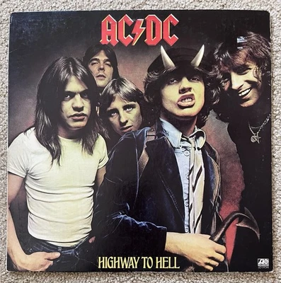 AC/DC - Highway to He'll LP w/ INNER 1979 Atlantic SD19244 Vinyl * TESTED * VG+ - Image 1 of 4