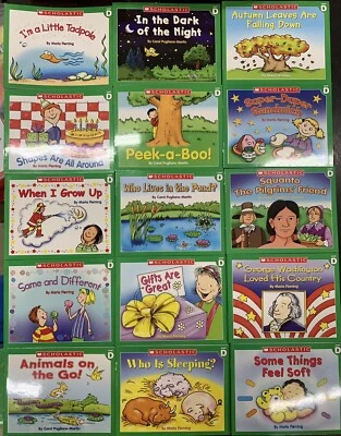 Childrens Books Lot 15 Level D Easy Readers Learn to Read Guided Reading Set - Image 1 of 3