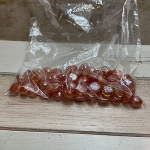 Glasmalerei, Schmelzglas, dichroitische orange Perlen, 200g, COA96, Spektrum - Bild 1 von 2