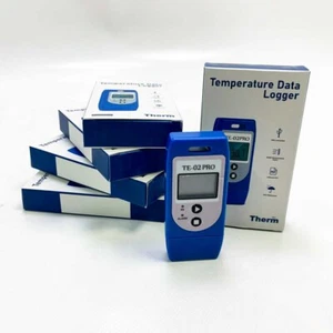 ThermElc TE-02Pro Temperatur Datenlogger, LED-Lichtwarnung für Temperatur, MKT, - Bild 1 von 7