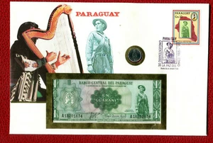 Geldscheinbrief - 1 Guarani - Paraguay 1985 ( 44508 ) - Bild 1 von 1