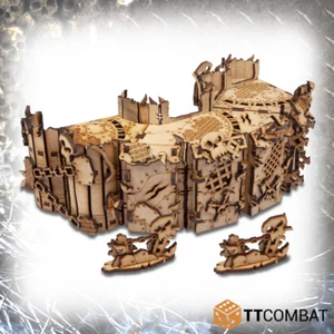 SFG092 TTCombat - Si-Fi Gothic - Corner Orc Walls (Terrain, Warhammer 40k) - Bild 1 von 6