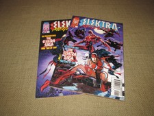 Elektra Megazine Nos 1 and 2 Complete Series November 1996 Marvel Comics