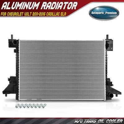 Aluminum Radiator w/o Transmission Oil Cooler for Chevrolet Volt Cadillac	ELR - Image 1 of 4