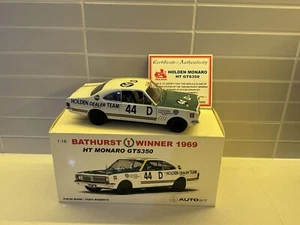 1:18 1969 BATHURST WINNER HOLDEN HT GTS 350 MONARO C.BOND/T.ROBERTS - Picture 1 of 2