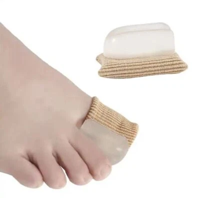 BARGAIN WELLS GROSSE Zehenpartie Bunion Gel Separator Korrektor Hallux Glätter Schutz UK