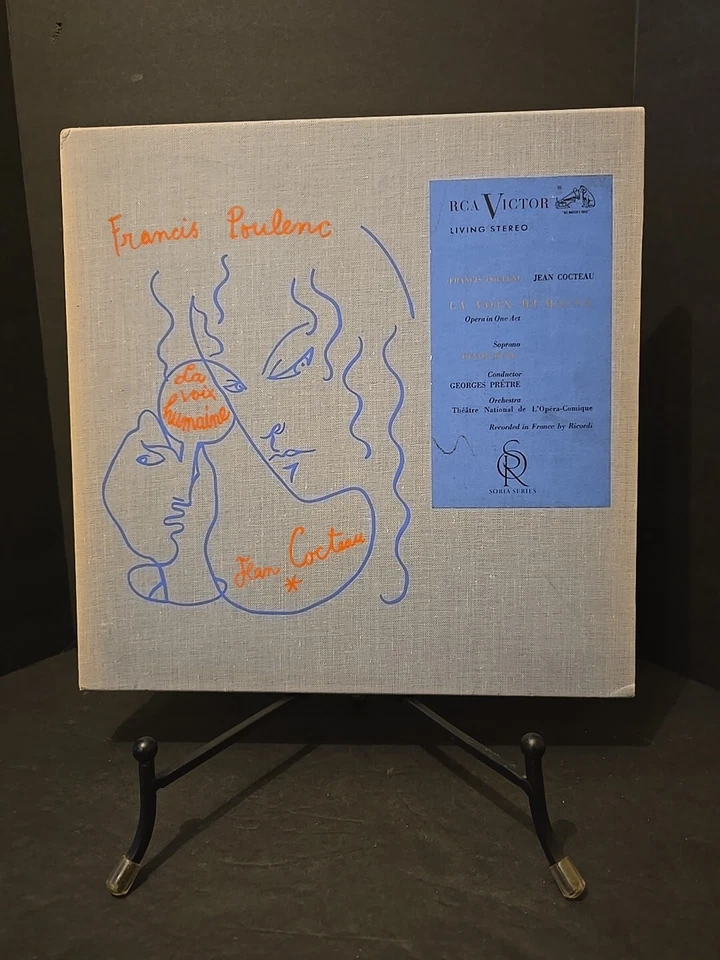 La Voix Humaine By Fracis Poulenc And Jean Cocteal Opera LP RCA Victor Near Mint - Image 1 of 4