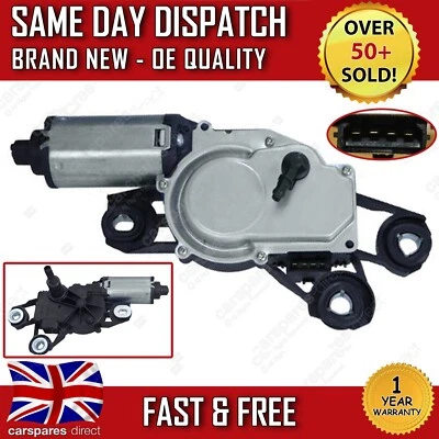 SEAT LEON MK2 2005-2012 REAR WINDSCREEN WIPER MOTOR - Image 1 of 4