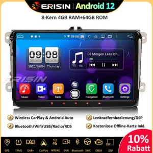 9" DAB+Android 12 GPS Autoradio OPS Für VW Passat Golf 5/6 Polo Tiguan Eos Jetta - Bild 1 von 12