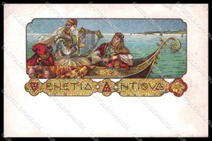 Illustratori Artist Signed Martini Venetia Antiqua Venezia cartolina ZG7183 - Bild 1 von 2