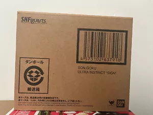 Figura de acción BANDAI S.H.Figuarts Dragon Ball Super Son Goku Ultra Instinct Sign - Imagen 1 de 6