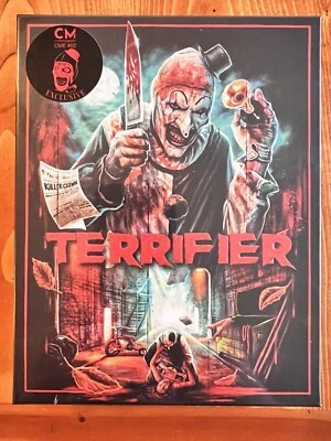 TERRIFIER - Cinemuseum CME #02 Blu-ray Fullslip SteelBook #244/500 (SEALED) - Image 1 of 4