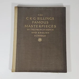 CKG Billings Famous Masterpieces of the French Dutch & English Schools 1926 Sale - Picture 1 of 24