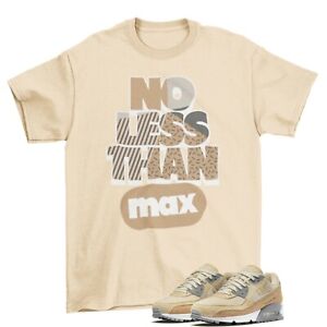 No Less Sand Drift Shirt to Air Max 90 Premium Hemp Sand Drift / DA1641 201