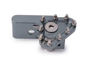 AS3 PERFORMANCE REAR BRAKE PEDAL LEVER REPLACEMENT TIP GREY - Picture 1 of 1