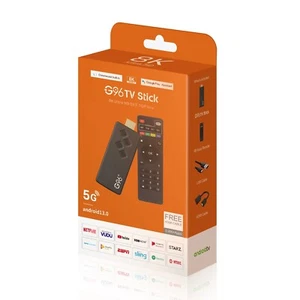 Global Version G96 TV Stick 8K Android13 Portable Streaming Media 2GB 16GB - Picture 1 of 8