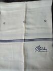 Vintage Alain Delon Silk Neck Scarf, Signiture Collection, Made In Italy