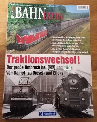 1 Bahn Extra 6/2010 Traktionswechsel von Dampf- zu Diesel- und Elloks fast Neu. - Bild 1 von 3