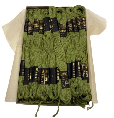 Box of 36 Skeins Peri-lusta Six-Stand Cotton Embroidery Floss Color 390 - Image 1 of 4