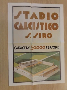 Manifesto/Locandina/Poster Stadio Calcistico San Siro 35x50 ▓ - Imagen 1 de 1