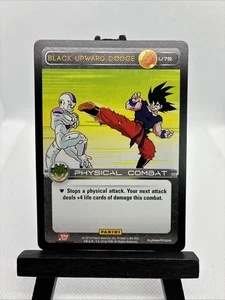 Dragon Ball Z TCG Card Panini Heroes & Villains U75 Black Upward Dodge - Picture 1 of 2