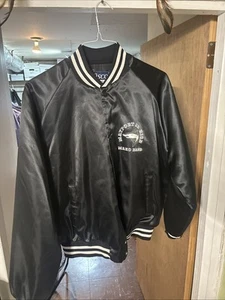 Giacca vintage NASCO raso MAPORT JR HIGH MAKO SHARKS BAND giacca XXL - Foto 1 di 9