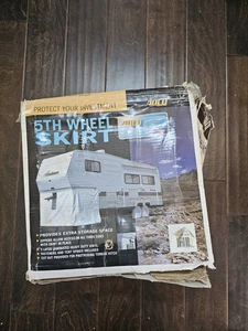 ADCO 64" x 266" 5th Wheel Storage Skirt 3502 Polar White - Picture 1 of 7