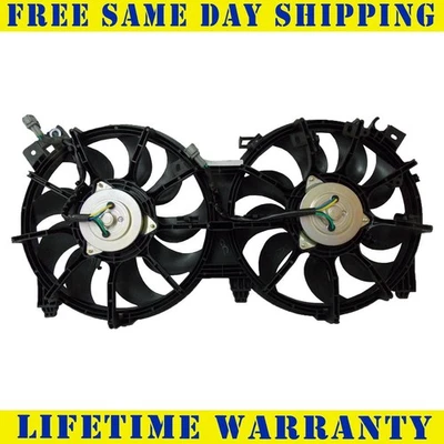 Nuevo conjunto de ventilador condensador radiador para Nissan Altima 2007-2018 3,5 L 2,5 L Foto 1 de 4