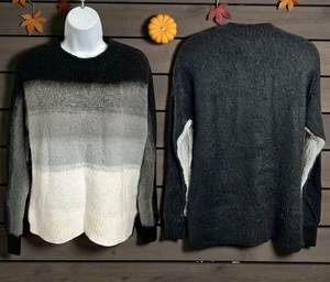 Simply Vera Pullover Pulli Gr. XS Oversize Ombre weich Langarm Oberteil - Bild 1 von 6